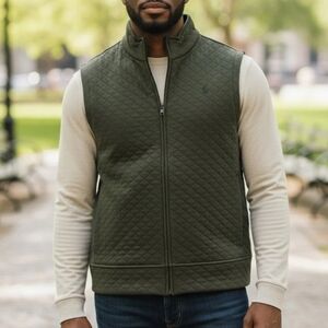 NWT Polo Ralph Lauren Men's Quilted Double-Knit Jersey Vest Size XL